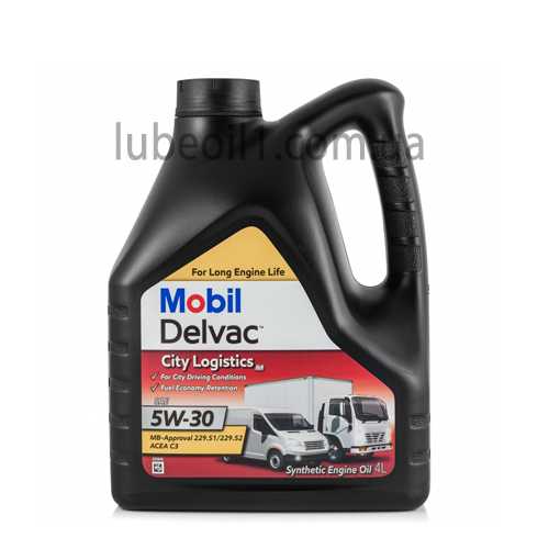 Mobil Delvac City Logistics M 5W-30 4л. Mobil Delvac City Logistics M 5W-30 4л.