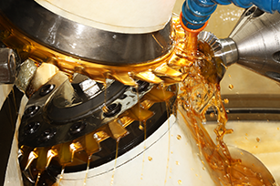 Machine Gear Bevelling with Orange Oil 2008