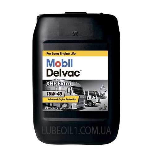 Mobil Delvac XHP Extra 10W-40 20л. Mobil Delvac XHP Extra 10W-40 20л.