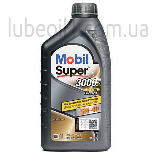 Mobil Super 3000 X1 Diesel 5W-40 1л. Mobil Super 3000 X1 Diesel 5W-40 1л.