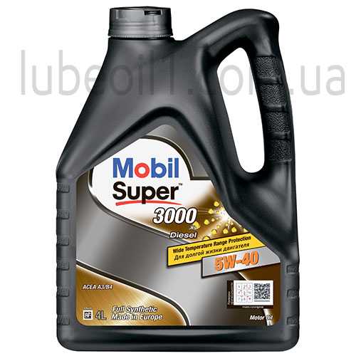 Mobil Super 3000 Diesel 5W-40 4л.